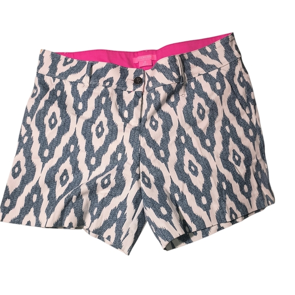 Isaac Mizrahi Pants - Isaac Mizrahi 5" Inseam Stretch Tailored Ikat Trouser Shorts Size 8 MSRP $58